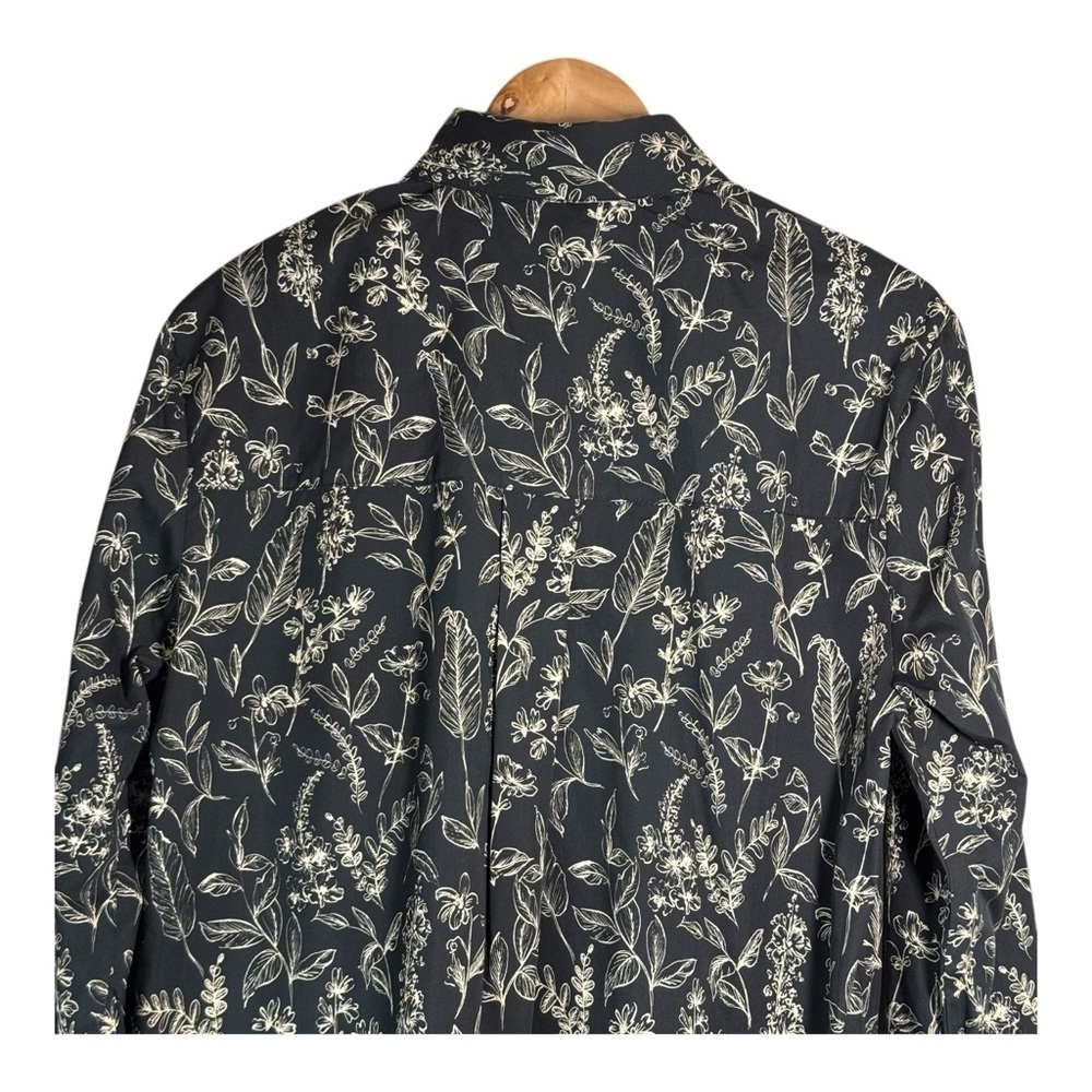 Thakoon Botanical Print Long Sleeve Cotton & Silk
Shirtdress NWT - Picture 6 of 7